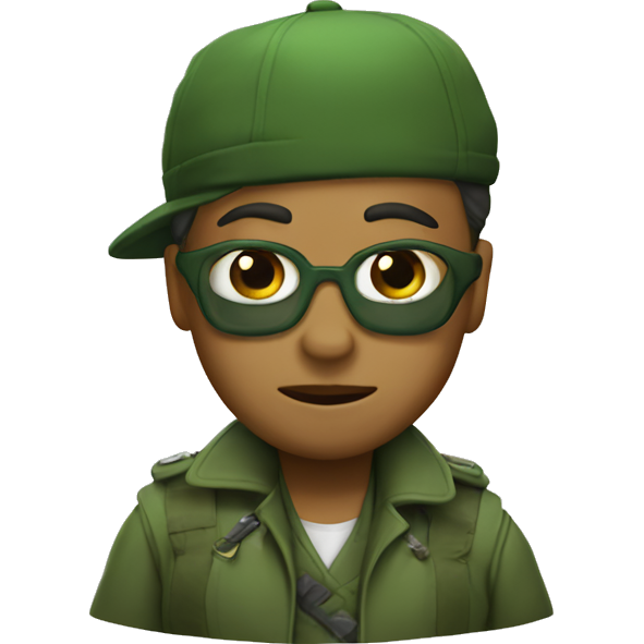 Gabardina verde