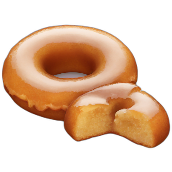 Crispy apple cider donut