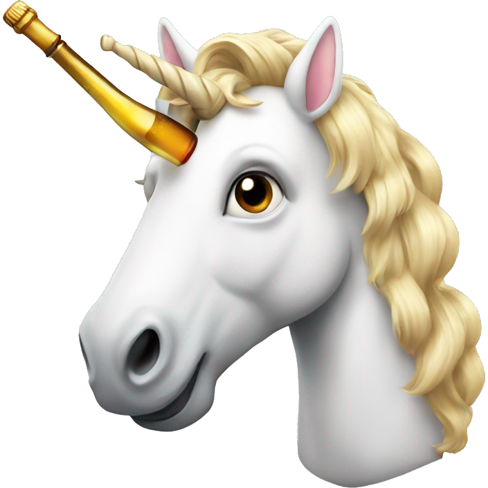 Unicorn with beer