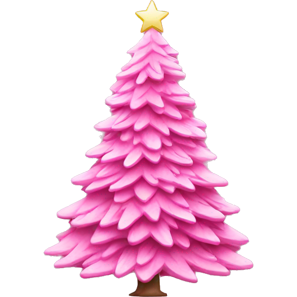 Pink Christmas tree