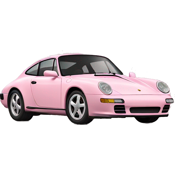 Light pink Porsche