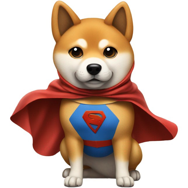 Shiba Inu superhero