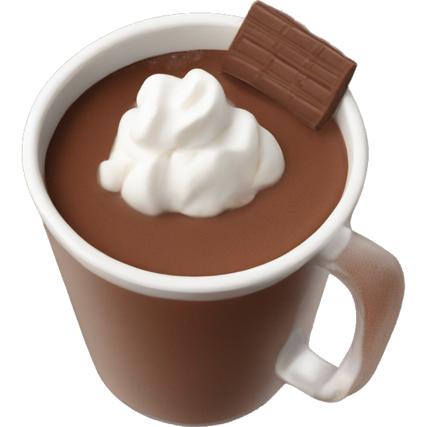 Aesthetic hot chocolate