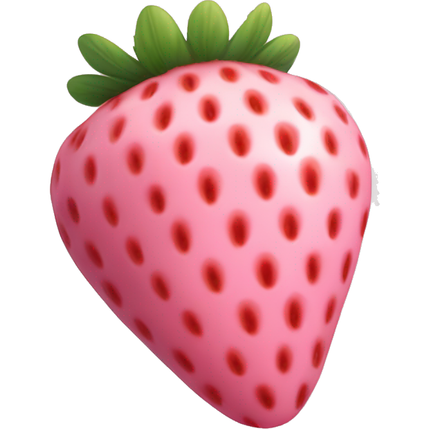 Pastel pink strawberry