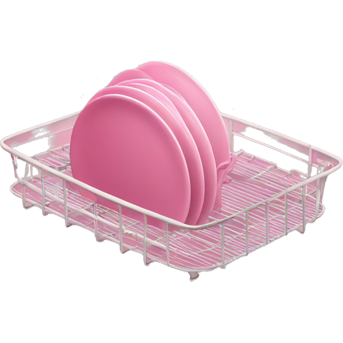 Pink Dish rack