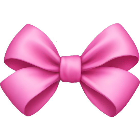 Pink bow