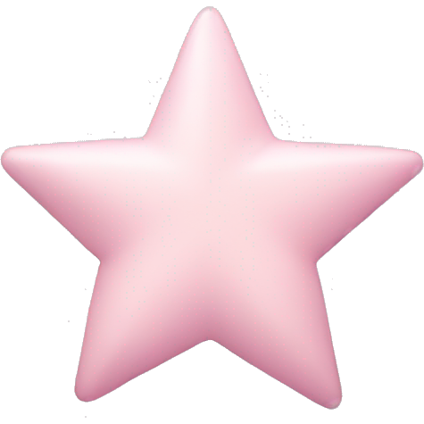 Pastel Pink star