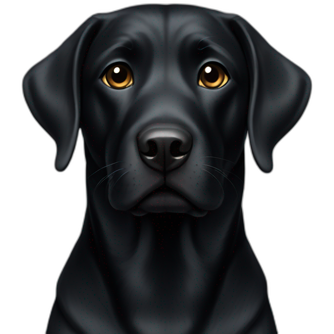 Black lab black