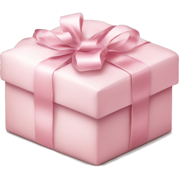 Light pink Christmas gifts under a white Christmas tree