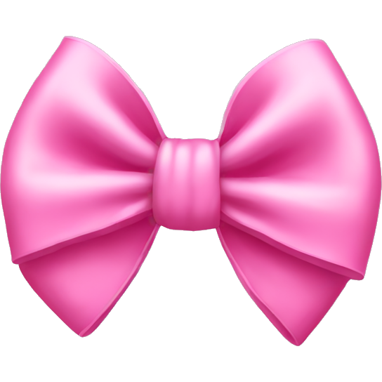 Pink bow