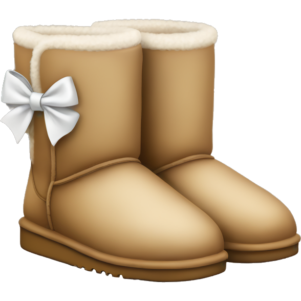 Uggs with bow