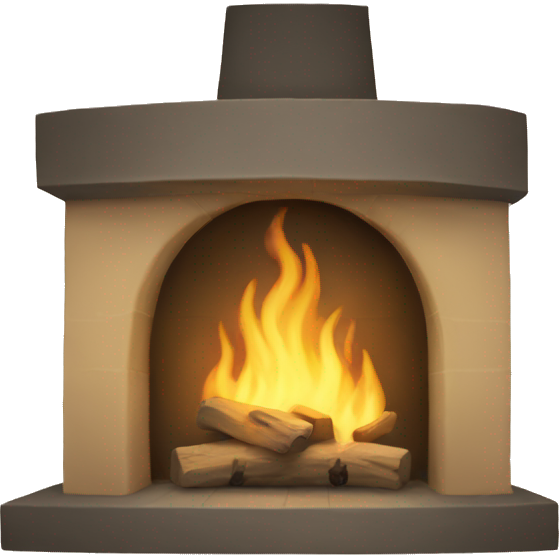 Beige hearth