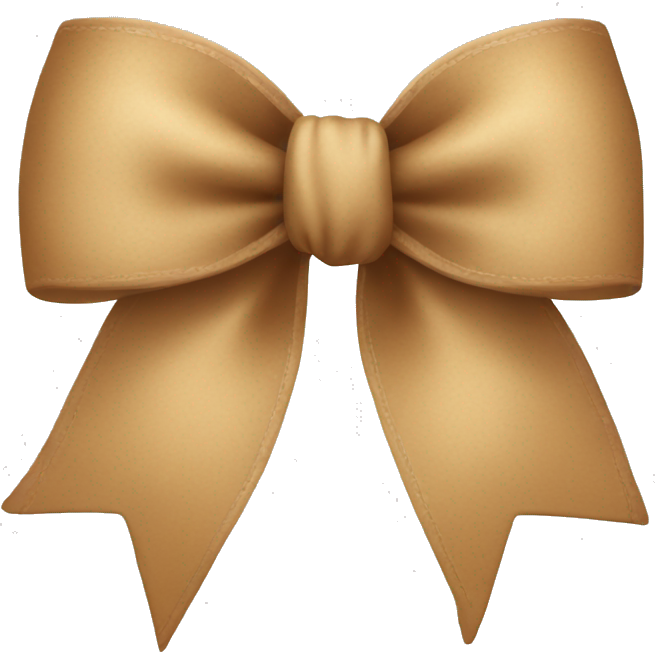 Light brown bow