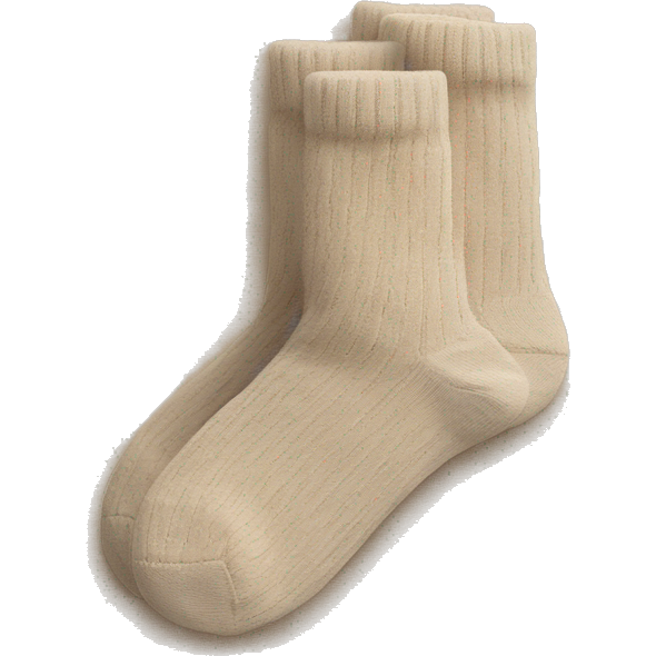 Socks beige