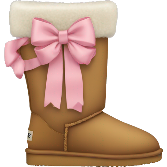 Uggs with bows on them