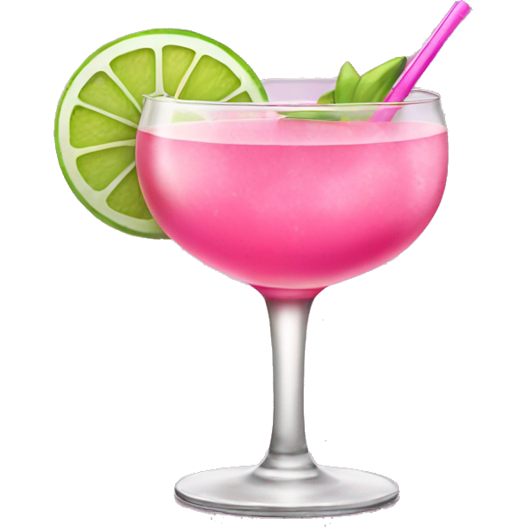 Cute pink cocktail