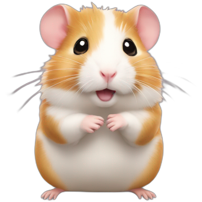 Hamster on hamster
