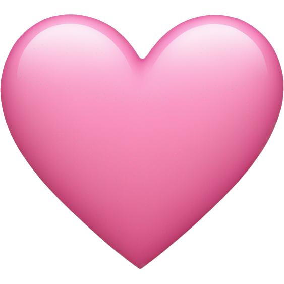 Aesthetic pink heart