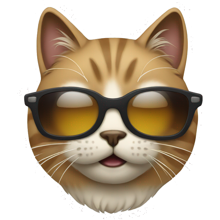 Cat with sunglasses