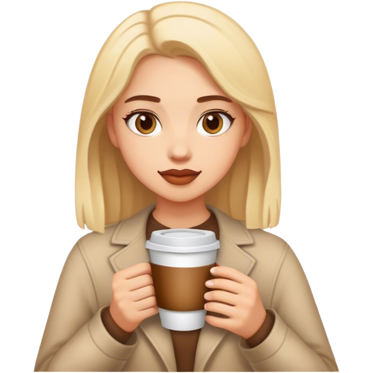 Girl with coffee