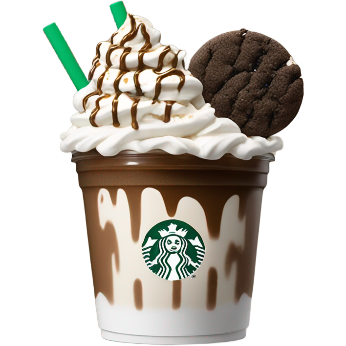 Star bucks cookie crumble frapp