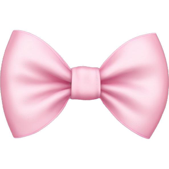 Light pink bow