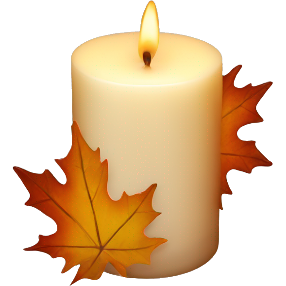 Fall candle