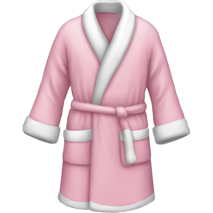 Light pink Christmas robe