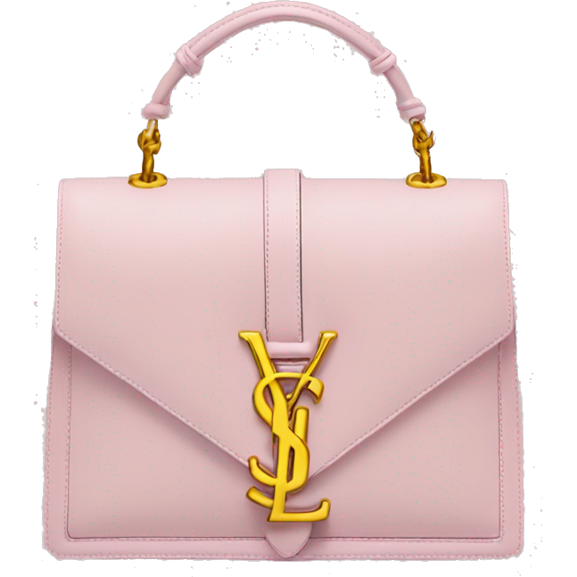 Light pink ysl shoulder bag