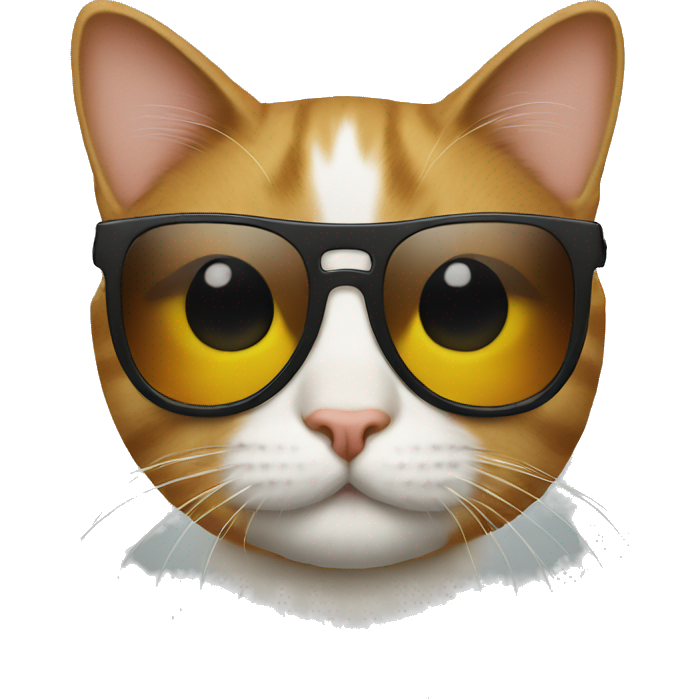 Cat with sunglasses
