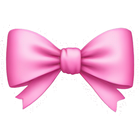Pink bow