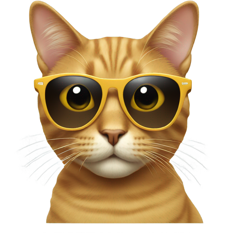 Cat with sunglasses