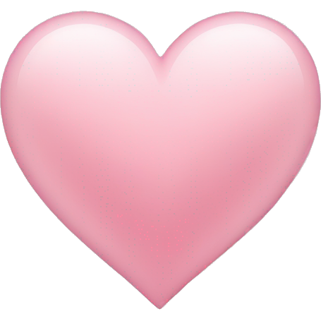 Light pink heart