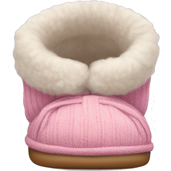 Pink cozy ugs