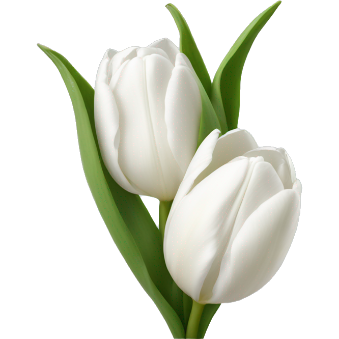 White tulips