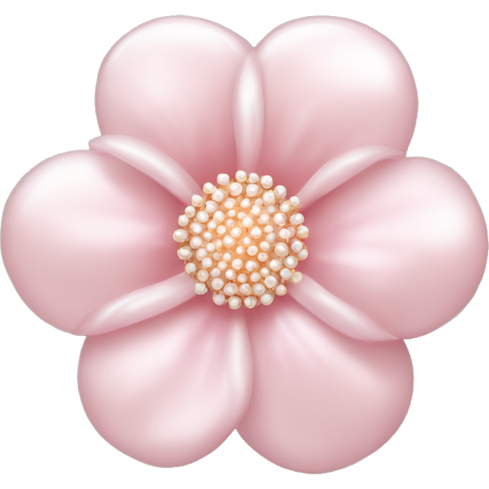 Pearl light pink flower