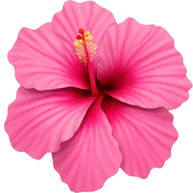Pink hibiscus
