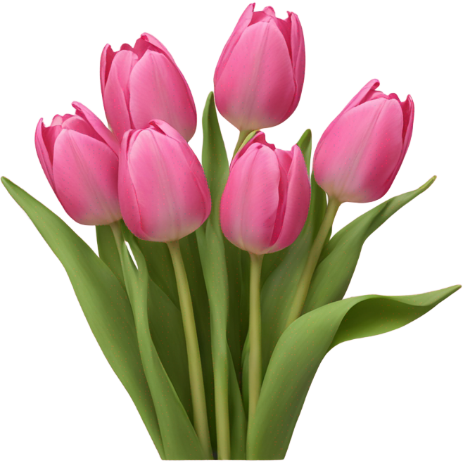 Tulip bouquet pink