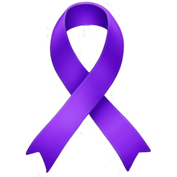 Purple ribbon