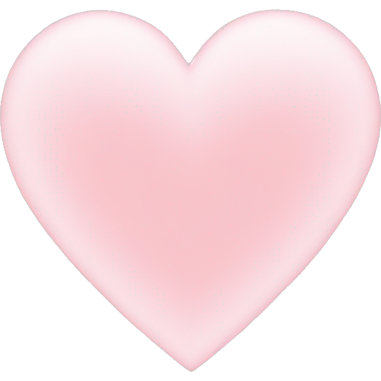 Aesthetic light pink heart