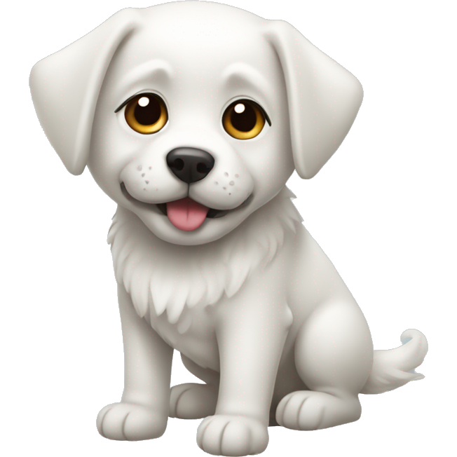 Perrito blanco