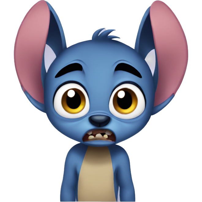 Annoyed stitch