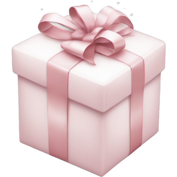 Light pink Christmas gifts under a white Christmas tree