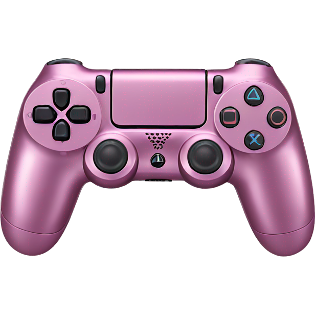 Ps4 pink Metallic