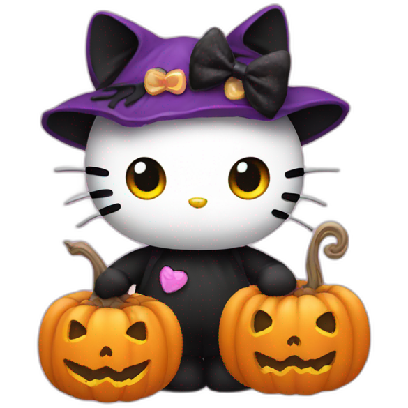 Halloween hello kitty