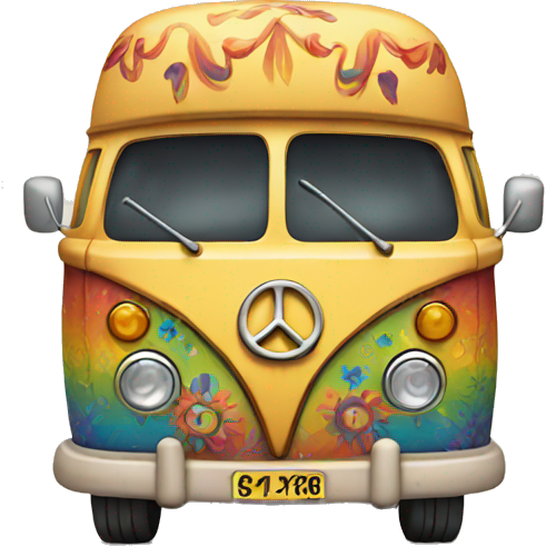 Hippie van