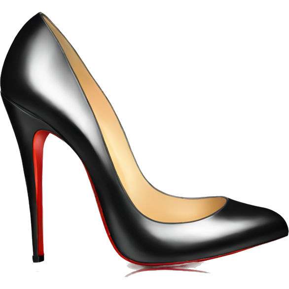 Louboutin heels black