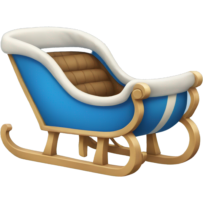Blue Nordic sleigh
