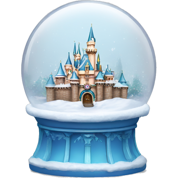 Disneyland snow globe