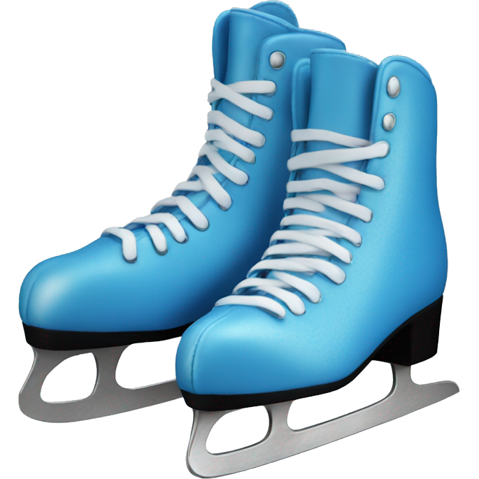 Ice skate blue